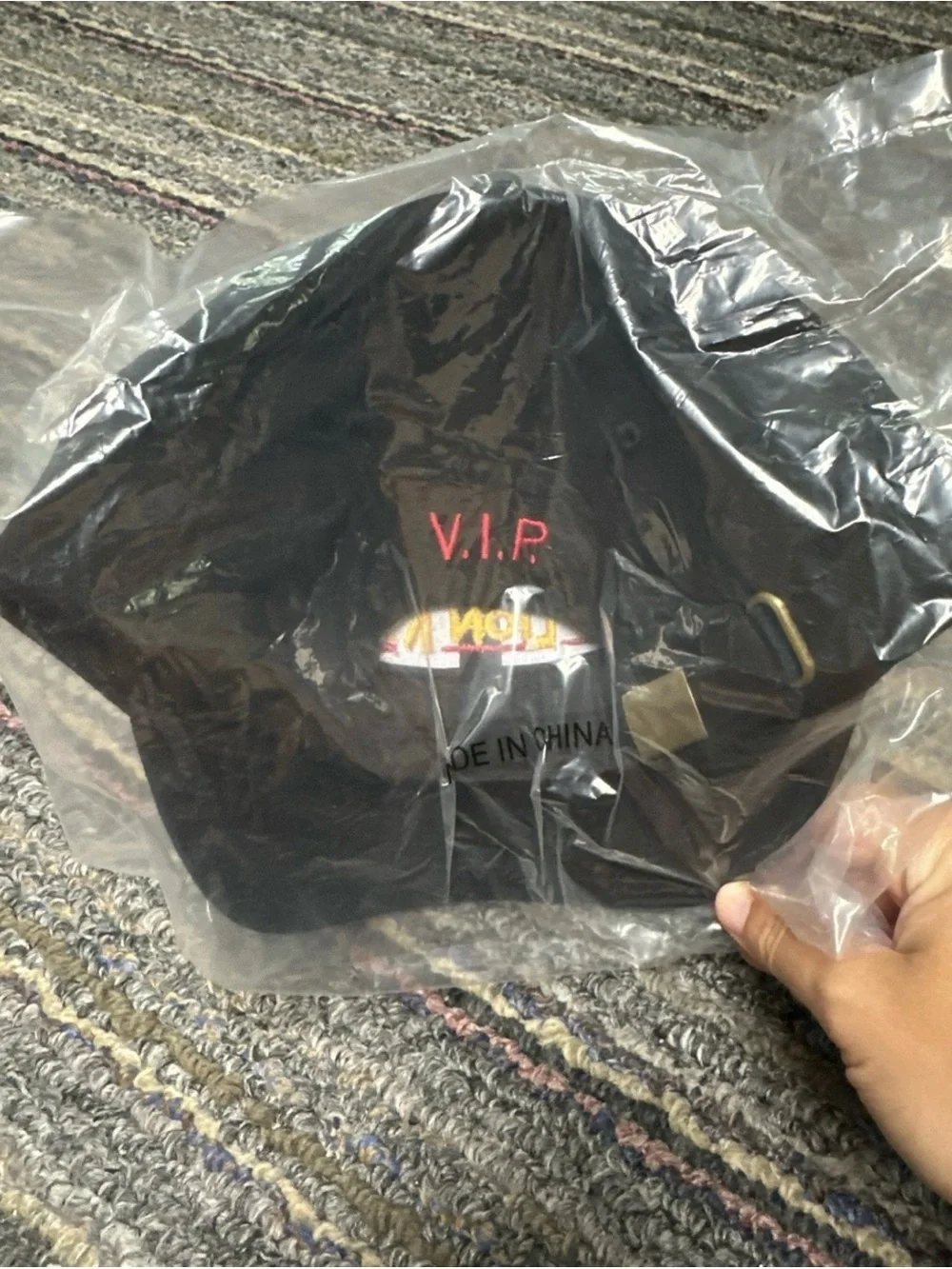 Lion King Disney VIP Embroidered Baseball Cap w/Adjustable Strap NEW Sealed